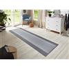 HANSE Home Tappeto passatoia 80 x 350 cm, morbido tappeto a pelo corto, design moderno, per corridoio, camera da letto, cameretta dei bambini, bagno, soggiorno, cucina, grigio chiaro