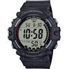 Casio Orologio Uomo CASIO AE-1500WH-1AVEF Silicone Nero Digitale Chrono Alarm Timer