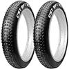 ECOVELO 2 Copertoni 20 X 4.0 (100 - 406) Pneumatici CST BFT C1752 per Bici elettrica Fat Bike Bicicletta MTB con Ruote Fat