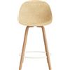 Normann Copenhagen - Sedia da bar Mat - Beige - Faggio certificato FSC - Designer Peter Hiort-Lorenzen