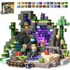 GobiDex 100 Pezzi MagWonder Blocchi Costruzioni Magnetiche per Bambini, Shadow Crypt per Creare Mondi, Avventura Game-based, Giocattolo Educativi STEMS Montessori per Ragazzi & Ragazze 3+ Anni