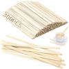 TXXATX 300 Pezzi Palettine Caffe Monouso in Legno 14 cm Bastoncini Caffe Biodegradabili Cucchiaini da caffè Resistenti al Calore Bastoncini e Agitatori di caffè per Mescolare Cocktail tè