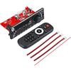 ANNJUC 160W Amplificatore Bluetooth Car Audio Player 12V Lettore MP3 Auto FM Radio Modulo TF USB Mic Record (A)