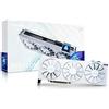 WEELIAO GUNNIR Intel Arc A770 Photon 16G OC - Scheda grafica bianca, scheda video da 2400 MHz, 16 GB 256-bit GDDR6, PCIE 4.0, 1 HDMI, 3 DP, 3 ventole, TBP 285