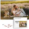 JLSKCN Puzzle Personalizzato con Foto 300/500/1000/2000 Pezzi Orizzontale/Verticale Puzzle con Foto Puzzle per Adulti e Bambini, Famiglia, Matrimonio, Idea Regalo per feste e Compleanni Natale