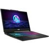 MSI CYBORG 15 AI A1VFK-076XIT 15.6" INTEL CORE ULTRA 7 155H 1.4GHz RAM 16GB-SSD 1.000GB NVMe-NVIDIA GEFORCE RTX 4060 8GB-WI-FI 6E-FREE DOS NERO (9S7-15K211-076)