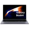 SAMSUNG GALAXY BOOK 4 15.6" i5-1335U 1.3GHz RAM 16GB-SSD 512GB M.2 NVMe-WI-FI 6-WIN 11 PROF GRIGIO (NP754XGJ-KG1IT)