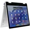 SAMSUNG GALAXY CHROMEBOOK 2 360 XE520QEA-KB1IT 12.4" WQXGA TOUCH SCREEN INTEL CELERON N4500 RAM 8GB-eMMC 128GB-INTEL GRAPHICS-GOOGLE CHROME SILVER