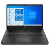 HP 14S-DQ0036NL 14" CELERON N4020 1.1GHz RAM 4GB-eMMC 64GB-WIN 10 HOME S BLACK (23D03EA#ABZ)
