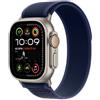 Apple Watch Ultra 2 GPS + Cellular 49mm Natural Titanium Case with Blue Trail Loop - M/L - EU