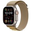 Apple Watch Ultra 2 GPS + Cellular 49mm Natural Titanium Case with Tan Alpine Loop - Medium - EU
