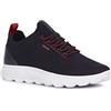 Geox U Spherica, Sneakers Uomo, Blue 1U15 100, 47 EU