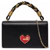 Love Moschino Borsa a mano Donna, Nero, Taglia unica