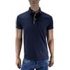 Andrea Ardenti Polo manica corta Andrea Ardenti slim fit colore blu art.CB145 Made in Italy