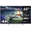 SMART Technologies 65UG02V TV 165,1 cm (65") 4K Ultra HD Smart TV Wi-Fi Grigio 260 cd/m²