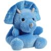Aurora, 33616, Palm Pals, Dinosauro Triceratopo,13cm, Peluche, Blu