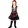 amscan - Costume da pirata sostenibile per bambini, età: 2-8 anni, Nero e rosso, 2-3 Anni