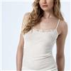 Giorgi Emmebivi Canotta Donna spalla stretta EMMEBIVI art.12311 Bianco