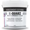 K-QUARZ è un microrivestimento, plastico K-QUARZ PITTURA QUARZO FINE ANTIALGA TAPPO NERO 13LT