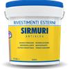 Finitura per facciate ad alte prestazion SIRMURI QUARZO ANTIALGA PROFESSIONALE BIANCO 1LT