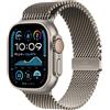 Apple Watch Ultra 2 Gps + Cellular Smartwatch 49 mm colore Titanio Naturale Cinturino Loopmaglia Milanese Titanio Naturale M - MX5R3TY/A