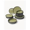 Westwing Collection Servizio di piatti Ginger, 4 persone (12 pz)