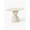 Westwing Collection Tavolo ovale beige Sahra, 180 x 90 cm
