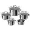 ZWILLING Quadro 5-pz., Set di pentole, argento