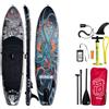 iBOARD SUP iBOARD 11' BLACK TIGER - SUP gonfiabile - opzione: set base