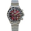 Lorenz Chrono 26175FF Cronografo da uomo al quarzo in acciaio inox sub 100 metri