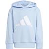 ADIDAS HD SWEAT LK BL FT JR. - GLOW BLUE/WHITE [11137]