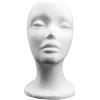JAYIOLA Espositore per Testa di Manichino Espositore per Espositore Modello di Testa di Manichino per Occhiali Copricapo, Bianco