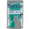 Monge cat busta tonno con anatra 80gr