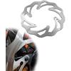 BIUGERCN Dischi Freno Anteriori Moto 260mm Dischi Freno per 125cc 250CC 350cc 450cc 530cc EXC XCW SX XC 1998-2025 125cc-450cc TC TF Te Fe FX 2014-2025 Motocross Enduro