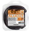 Ratioparts 16232 - Filo di Nylon 2,4 mm, Taglio in Alluminio, 15 m, 4 Punti, Colore Nero