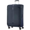 Samsonite Popsoda Spinner L, Valigia espandibile, 78 cm, 105/112.5 L, Blu (Dark Blue)