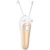 Dioche Depilatore elettrico per sul viso, tagliacapelli elettrico per epilatore a filo per donne elettriche per gambe del braccio del viso(Oro)