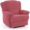 SOFASKINS Fodera per poltrona relax reclinabile, super elastica, copridivano dal design esclusivo, traspirante e resistente, facile da applicare. Misura 70-90 cm. Colore rosa chiaro