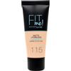 L'OREAL ITALIA SpA DIV. CPD Maybelline New York Fit Me! Fondotinta Opacizzante 115 Ivory 30ml