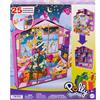 TOYS ONE Mattel HKW16 Polly Pocket Calendario dell'Avvento, Playset Casa di Pan di Zenzero
