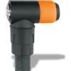 SKS GERMANY CLIK VALVE - Testina della pompa (sistema a scatto intuitivo, 50% di volume più elevato, senza usura, aggiornabile a tutte le pompe SKS, per valvole Schwalbe Clik Valve), colore: Nero