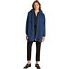 Tommy Hilfiger Donna Giacca a Vento Nylon Waisted Lunga, Blu (Night Sky), 3XL