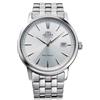 Orient Contemporary Symphony III - Orologio Da Uomo Automatico a Carica Manuale Casual Bracciale e Cassa In Acciaio Metallizzato Quadrante Grigio - RA-AC0F02S30B RA-AC0F02S