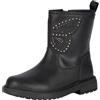 Geox J Eclair Girl, Stivale alla Caviglia Donna, Nero, 37 EU