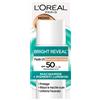 L'oréal paris Bright Reveal Fluido Spf50 Illuminante Colorato - Medio 50 ml