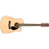Fender CD-60SCE Dreadnought 12-corde Natural
