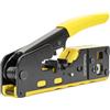 PNI Pinza SR7, per tagliare, spellare cavi e crimpare spine RJ12, RJ45 CAT5, CAT6, CAT7