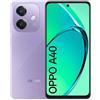 OPPO - A40 4G 128GB 4GB Ram Display 6.67 90HZ LCD HD+ Main Camera 50MP Selfie 5MP Dual Nano Sim USB Type-C Snapdragon 6s Gen1 5100mAh Starry Purple