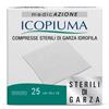DESA PHARMA Srl Icopiuma Compresse Sterili di Garza Idrofila 10x10cm 25 Pezzi - Tamponamento e Protezione Lesioni