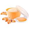 Avilia Ciotola per Lievitazione con Gel Riscaldante e Coperchio Ermetico, Ø 26 cm, 4 L - Ideale per Impasti di Pane, Pizza e Dolci, Lavabile in Lavastoviglie, Design Pratico e Funzionale